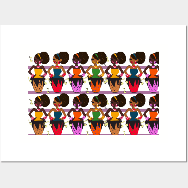 Afro beats Wall Art by SoukainaDreams